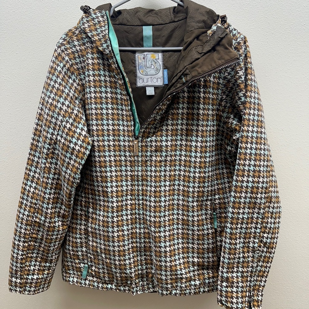 Burton GS Women’s Insulated Snowboard Jacket Houndstooth